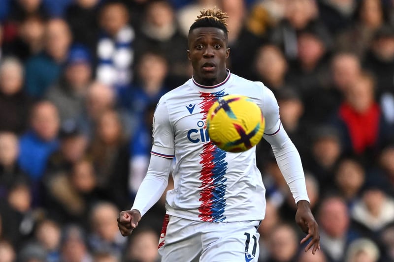 Zaha’s work rate is quite underrated and here he was running and chasing everything to try and keep his team in the game.
