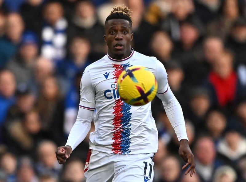 Zaha’s work rate is quite underrated and here he was running and chasing everything to try and keep his team in the game.