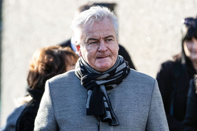 Iconic Celtic and Scotland striker Charlie Nicholas was in attendance.