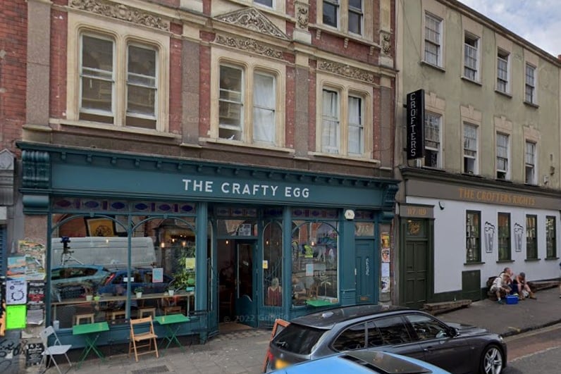 Stokes Croft’s Crafty Egg offers one of the city’s best vegan breakfasts and homemade juices to wash it down with - all at a reasonable price.
