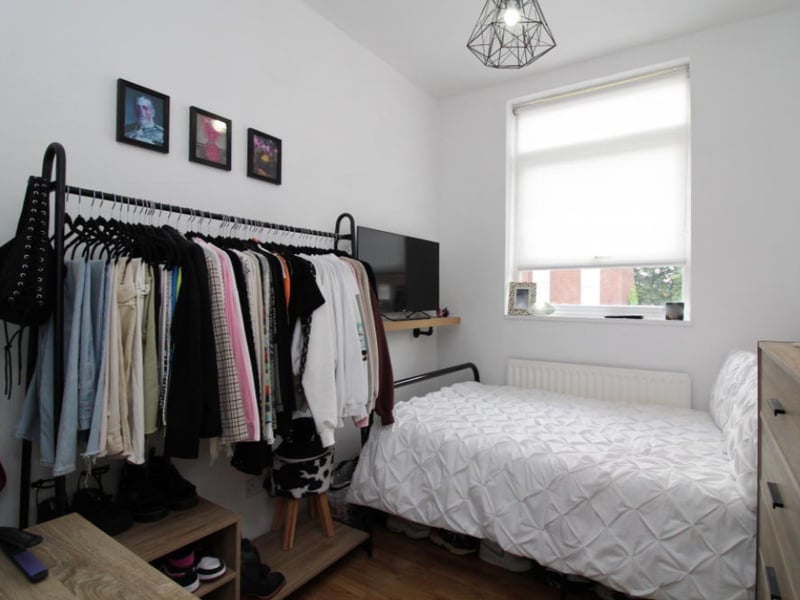 The final bedroom is smaller than the rest - it could be a perfect office.