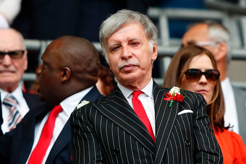 Stan Kroenke increased his shares to beyond 90 per cent in August 2018 - eleven years after he first invested in the club.
