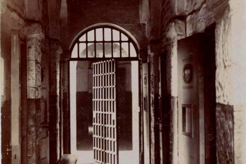 Prisoners were held in these cells inside Lawford’s Gate.