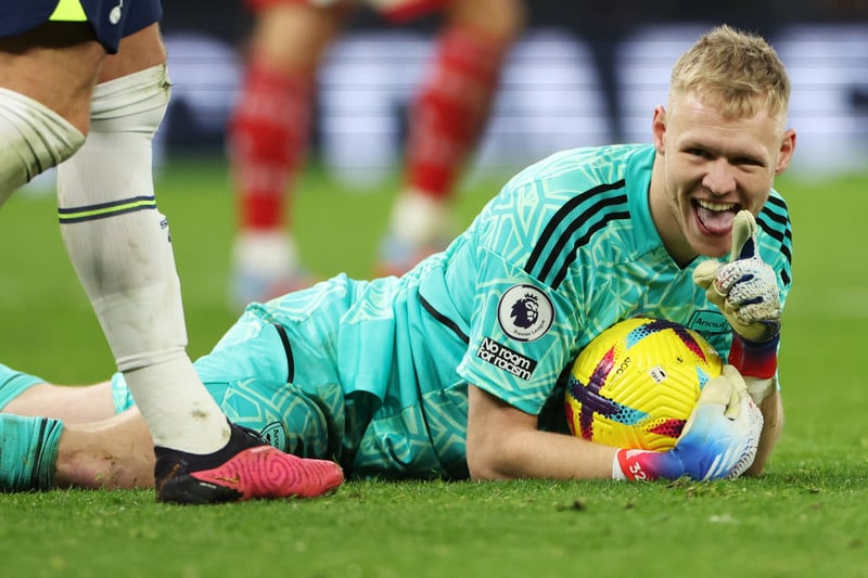 It’s safe to assume Aaron Ramsdale isn’t going anywhere. The former Sheffield United man has been excellent between the sticks for the Gunners this season, providing a commanding presence in the box. 