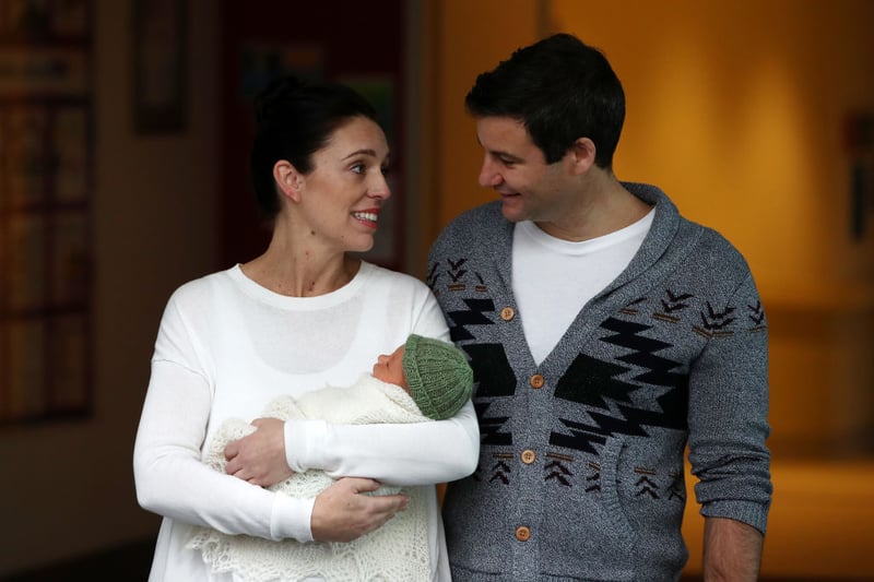 In June 2018, Ardern became only the second elected world leader to give birth while in office. In September of that year, still breastfeeding, she took her daughter Neve to the United Nations General Assembly, becoming the first world leader to do so. Neve even had her own UN security pass to enter the chamber.