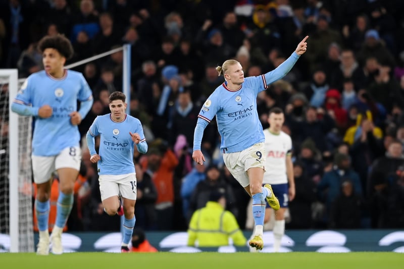 So much better after half-time and the Norwegian was well placed to head home City’s second goal. He also shielded the ball and brought team-mates into the game.