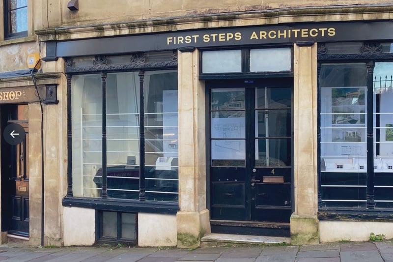 An architects office in Clifton has a new name for the Doctor Who filming (photo: Dan Martin, Lifestyledistrict.co.uk)