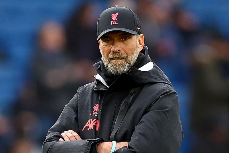 Liverpool manager Jurgen Klopp. Picture: Bryn Lennon/Getty Images