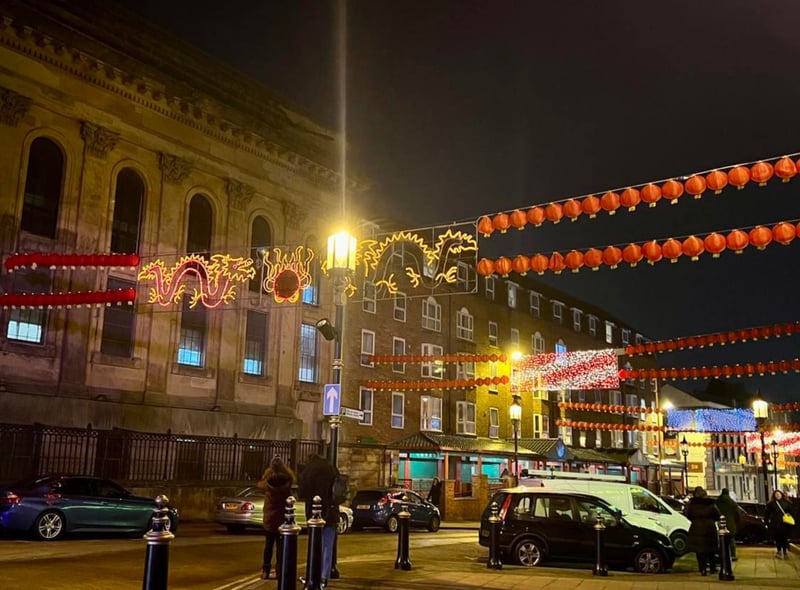 Chinatown lights up for the Lunar New Year.