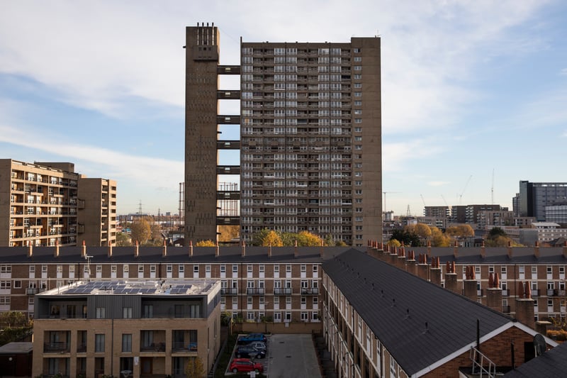 Balfron Tower, London, was voted the ugliest building across the whole of the UK by 10.87% of people.