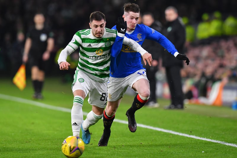 Juranovic enjoyed arguably one of his strongest displays against Old Firm rivals Rangers in February 2022, giving Ryan Kent a torrid time.
