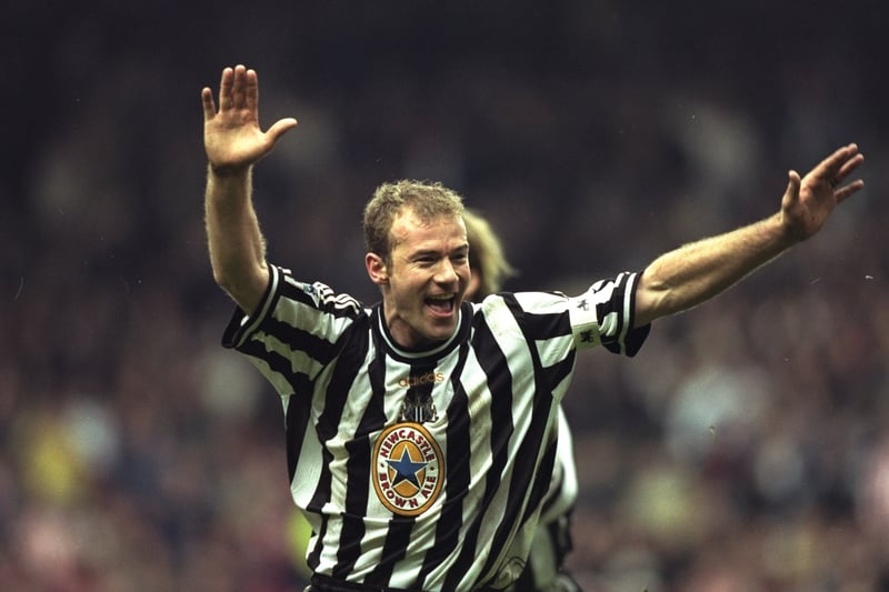 Newcastle born and bred, Shearer became a club legend during his time on Tyneside and is also the Premier League’s top goalscorer with 260 goals. 
