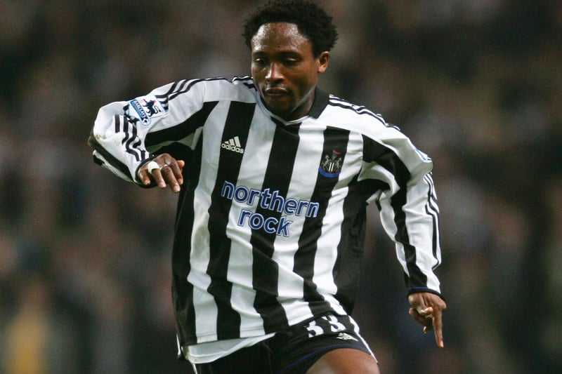 Babayaro joined Newcastle from Chelsea in 2005 and scored their third goal in the fourth round win over Coventry City. He was released in 2007 after struggling with injuries.