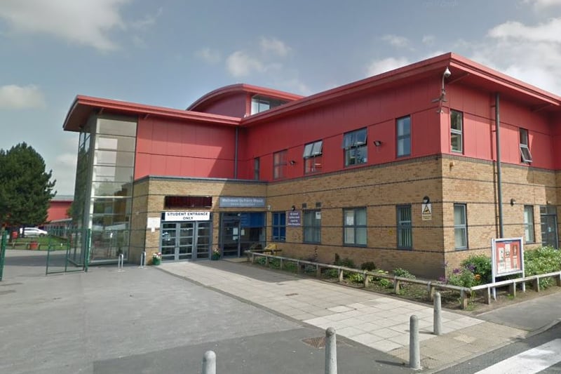 At Parrs Wood High School, just 76% of parents who made it their first choice were offered a place for their child. A total of 70 applicants had the school as their first choice but did not get in. Photo: Google Maps