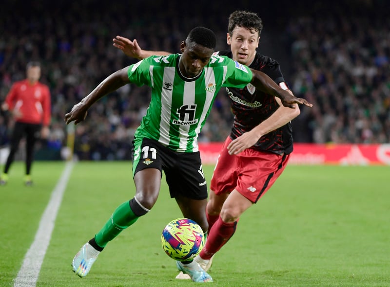 Newcastle are in competition with Aston Villa for the Real Betis winger. Reports claim that the Spanish club will only consider offers of around £44m. 