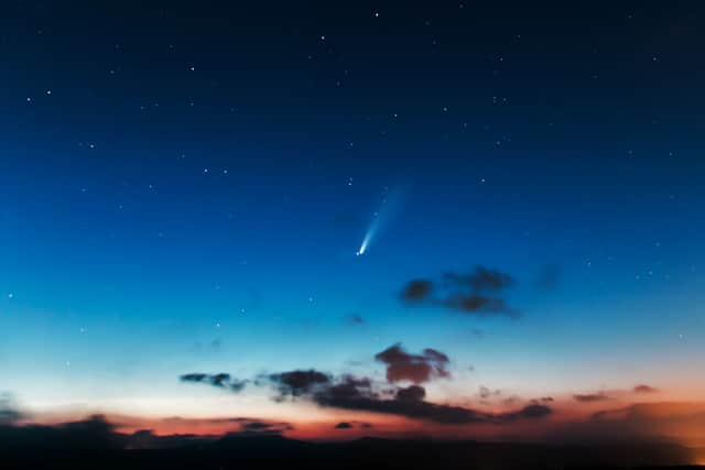 A once-in-a-lifetime comet is set to reach its peak and be most visible in the UK next week, illuminating the sky over Sheffield once again.