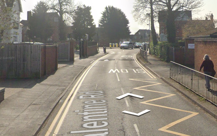 We even have a Valentine Road in Birmingham. The road is in Kings Heath by Kings Heath Primary School