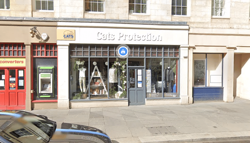 Cats Protection is located on Clayton Street.