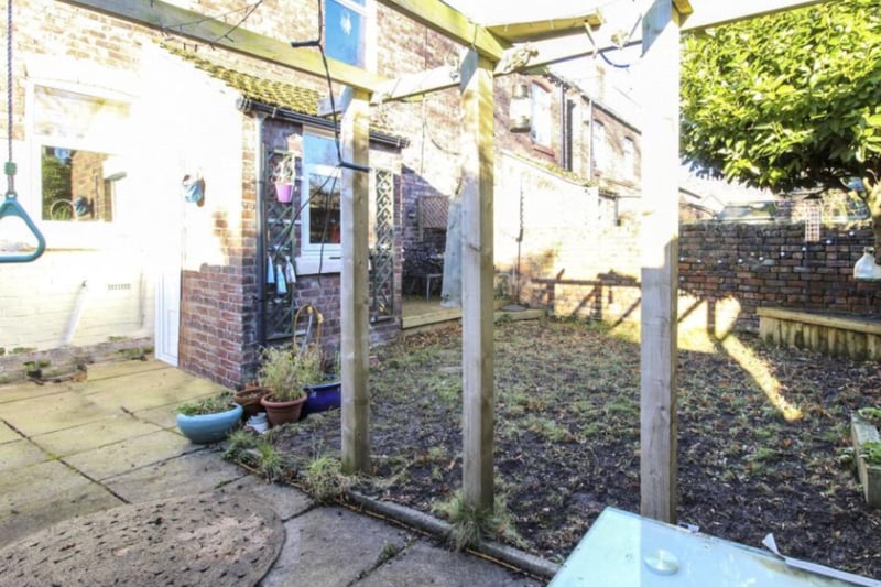 The property has a large garden, however, it could do with refurbishment.