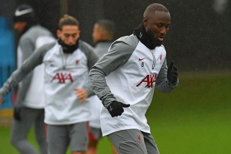 Didn’t exactly shine against Chelsea but Keita has barely played this season and will be looking to build momentum. 