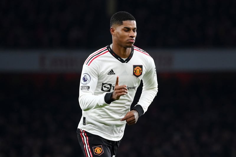 Rashford is the main man at Old Trafford under Erik ten Hag and has been their biggest attacking threat both through the middle and when he has been deployed slightly wider where he is equally potent
