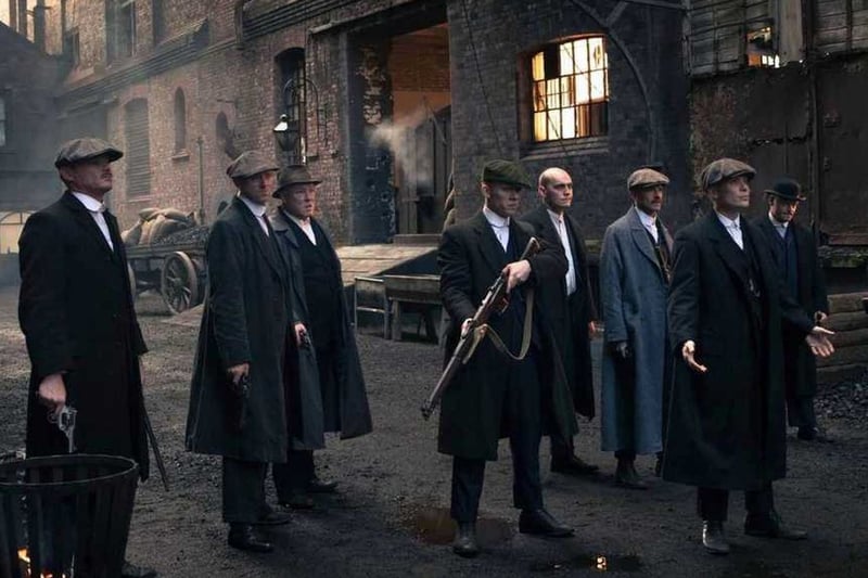 Peaky Blinders - the gritty gangster family epic set in 1900s England, is based in Birmingham. The creator of the show Steven Knight lived in Birmingham growing up and was inspired by the real-life street gang based in Birmingham, England, which operated from the 1880s until the 1910s. (Photo - Caryn Mandabach Productions)