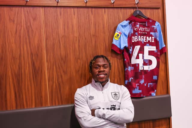 Swansea City forward Michael Obafemi joined the Clarets on loan until the end of the season