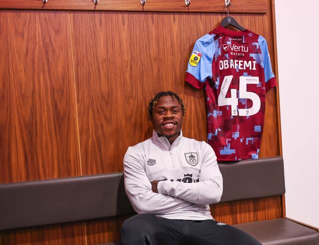 Swansea City forward Michael Obafemi joined the Clarets on loan until the end of the season