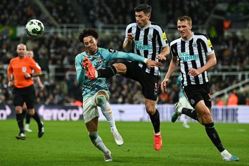 Unsung hero. Newcastle are yet to lose a game this season that Schar has started.  