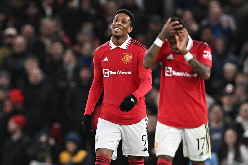 Did well for the build-up to the goal he eventually converted. Exchanged a number of passes with Rashford, Sancho and Fernandes and played well.