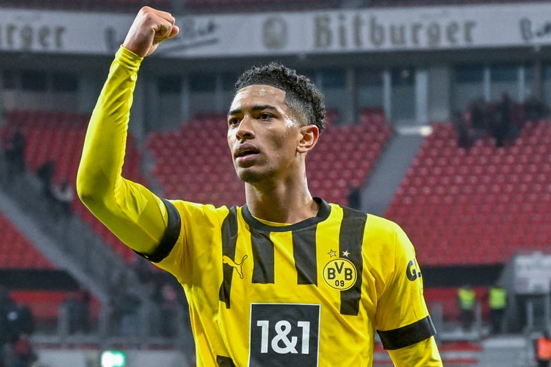 Footballer Jude Bellingham of Borussia Dortmund was born in Stourbridge. He joined Birmingham City as an under-8 and played with the team until 2020. His net worth is around £39.29m, according to celebritynetworth.com. (Photo by SASCHA SCHUERMANN/AFP via Getty Images)