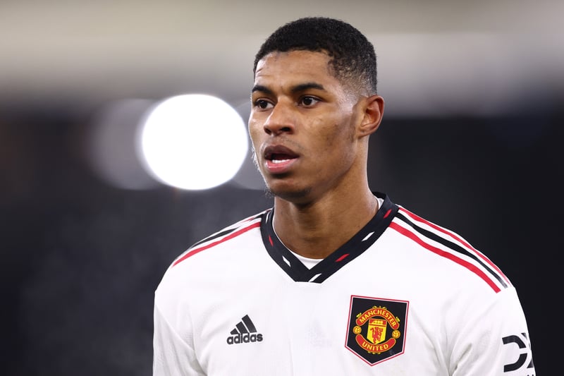 The Manchester United and England football star Marcus Rashford has an estimated net worth of £20.8million. He grew up in Wythenshawe.  (Photo by Clive Rose/Getty Images)