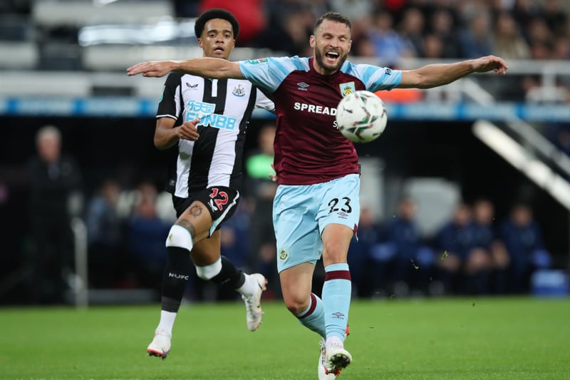 Typically a left-back, the former Burnley and Stoke City man has excelled in the middle of defence
