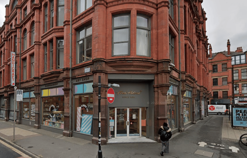 A three-floor shop with a huge selection of art and craft supplies, perfect for creative individuals.