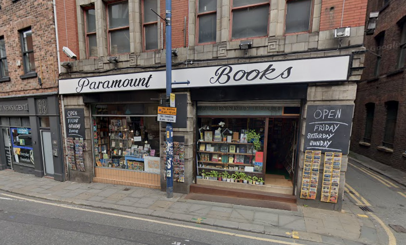 Paramount Books is a family-run bookstore selling second-hand, rare books and comics. Credit: Google Maps