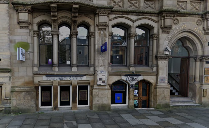 Rajdoot was one of the first tandoori restaurants in Manchester and is located in the historic Carlton House on Albert Square. Credit: Google Maps