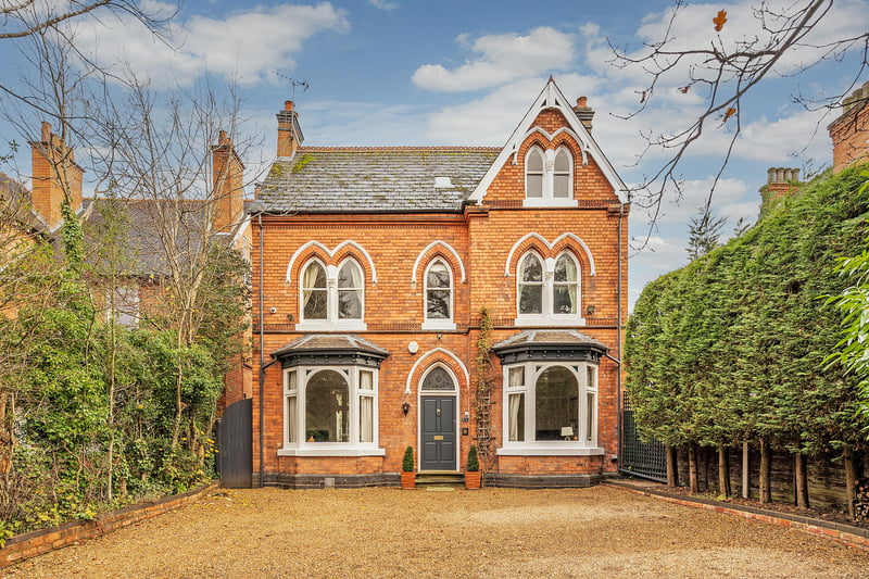 The home in Kineton Green Road is up for sale with offers of over £900,000. The property steeped in Victorian splendour and oozes period charm