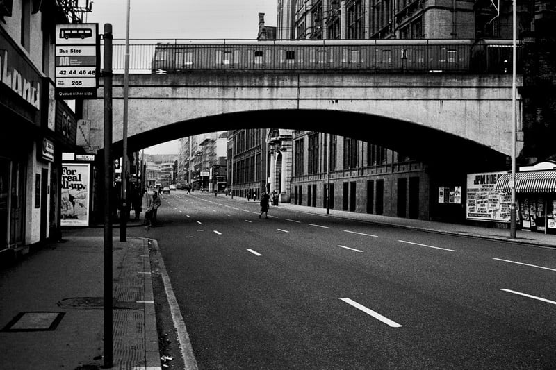 Oxford Road Manchester 1979 Photo © Luis Bustamante