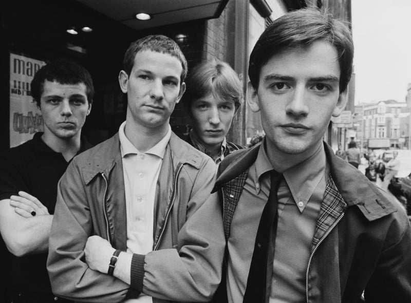These jackets were first made by clothing company Baracuta in the 1930s. It was popularised in fashion by the Mods in the 1960s, and later with skinheads and punks in the 70s and 80s. (Photo by Evening Standard/Hulton Archive/Getty Images)