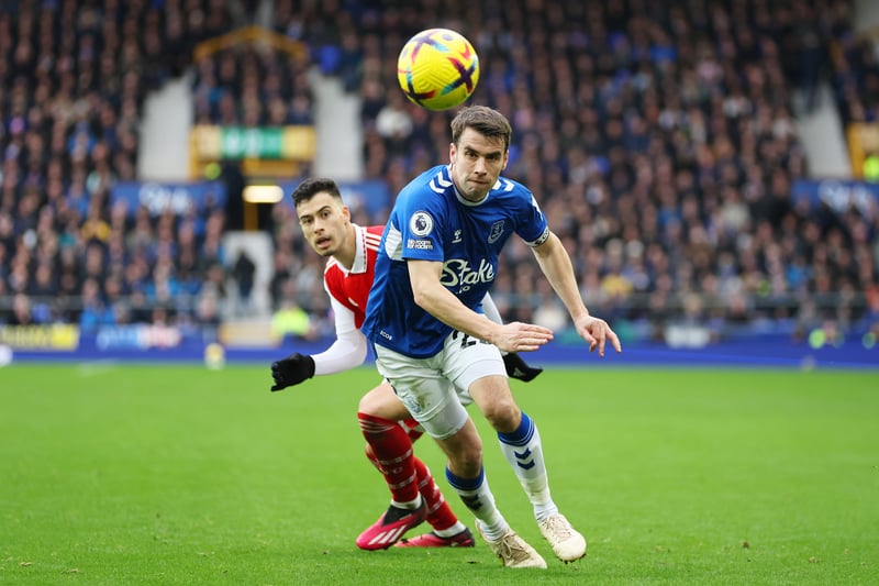 Shacked Gabriel Martinelli superbly in the first half and put in a pinpoint cross that Calvert-Lewin should have done better with. Sound again in the second half to ensure Everton claimed victory. 