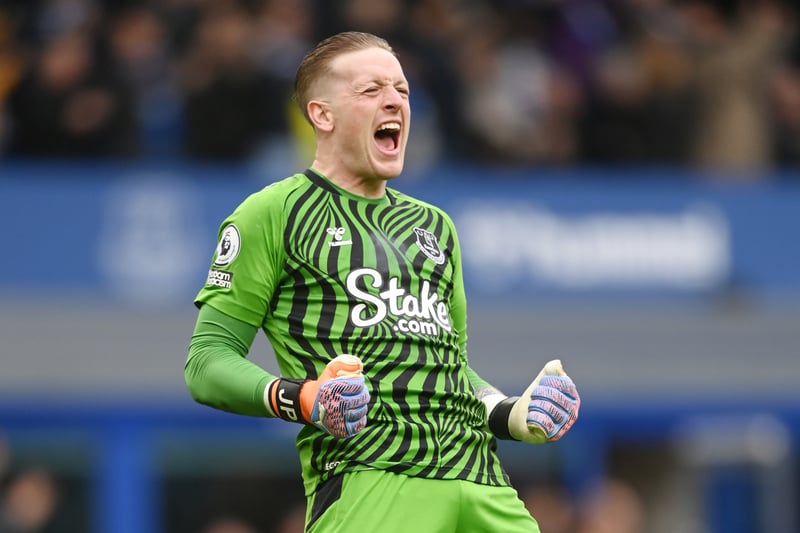 Did everything required of him before making a good save to deny Leandro Trossard and keep Everton ahead.