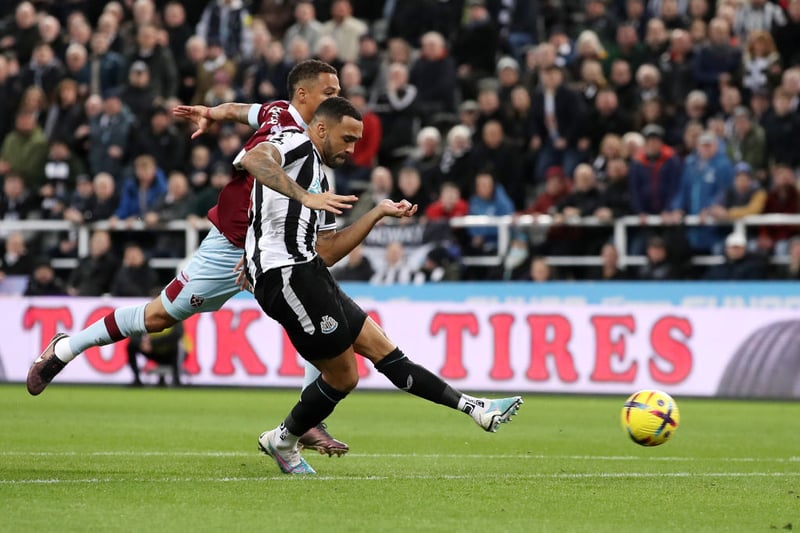 Ended his goal drought with a classy finish early on. His first goal in 13 matches for club and country. Remained a threat with his physicality and two good chances to give Newcastle the lead again in the second half. 