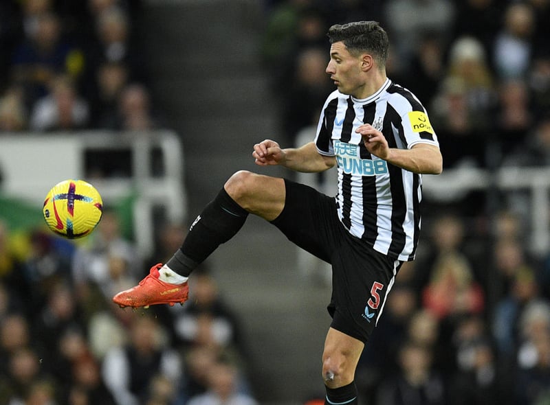 Gave the ball away cheaply on a few occasions when playing the ball out from the back but his distribution improved as the game went on. Made a vital interception in the first half and came close to doubling Newcastle’s lead before West Ham levelled. 
