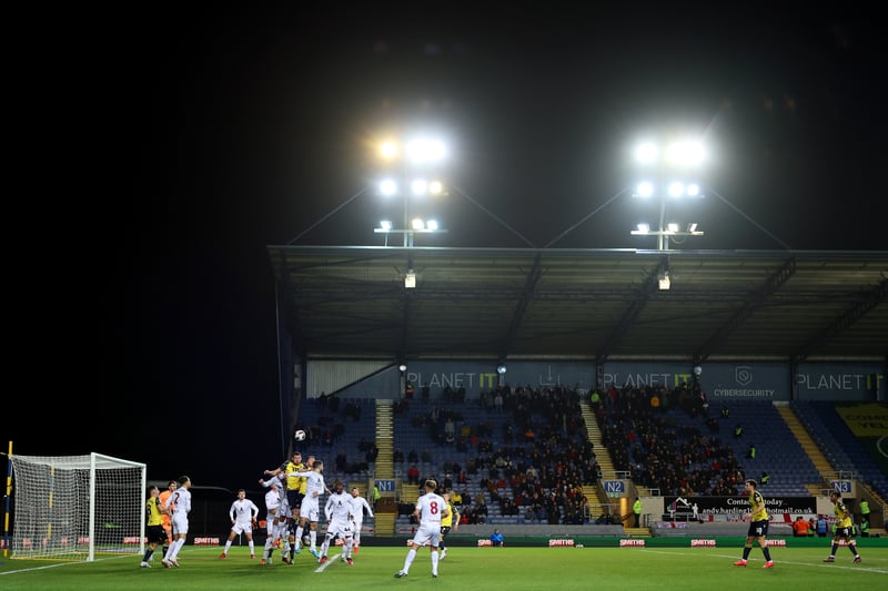 The cheapest season ticket at Oxford United is £329 with the most expensive at £500.