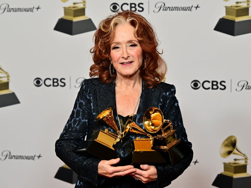 Bonnie Raitt’s soulful blues fill Ulster Hall, Belfast, on June 1.