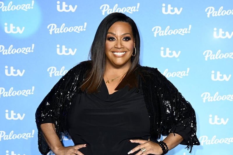 This Morning’s Alison Hammond was born in Kingstanding in Birmingham. Her net worth is bewteen £1m to £4m, according to The Sun.(Photo Credit: Getty Images)