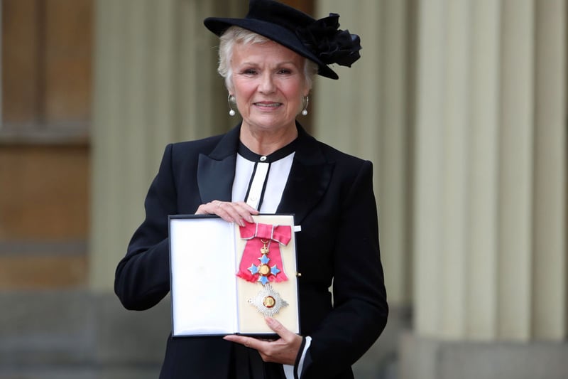 Powerhouse acctress Julie Walters has been in multiple franchises like Harry Potter, Mamma Mia, and also movies like Billy Elliot. She was born in Smethwick and has a net worth of £1.57m. (Photo by Steve Parsons - WPA Pool/Getty Images)