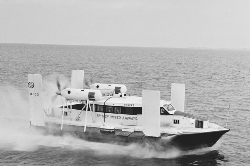 On 20 July 1962, the world’s first passenger hovercraft travelled from Rhyl to Wirral. The Vickers VA3 ended up not being a great success, but the concept of a passenger hovercraft did. It’s still pretty cool!