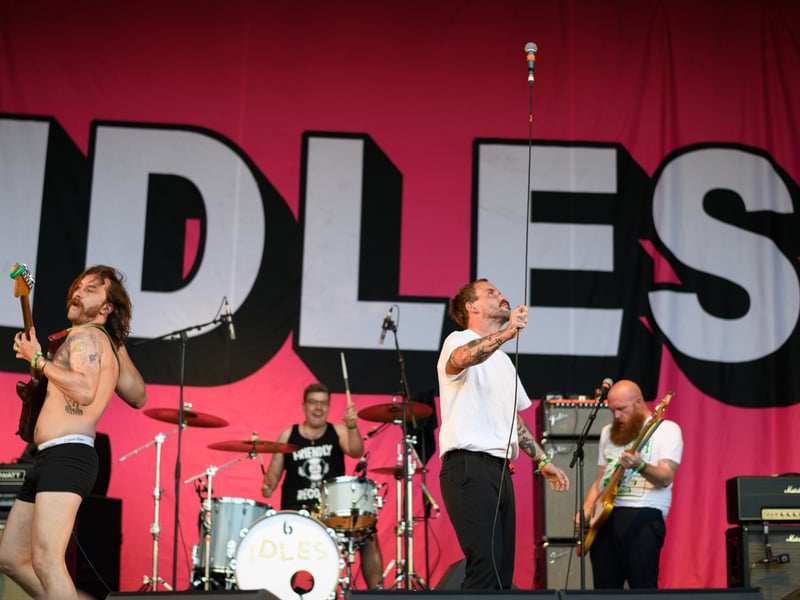 Idles formed when they were students at Bristol’s University of the West of England and are now one of the biggest bands to emerge from the city