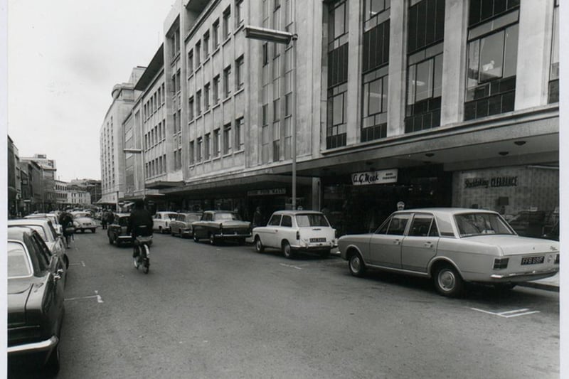 This was taken three years before Debenhams would take over the store.